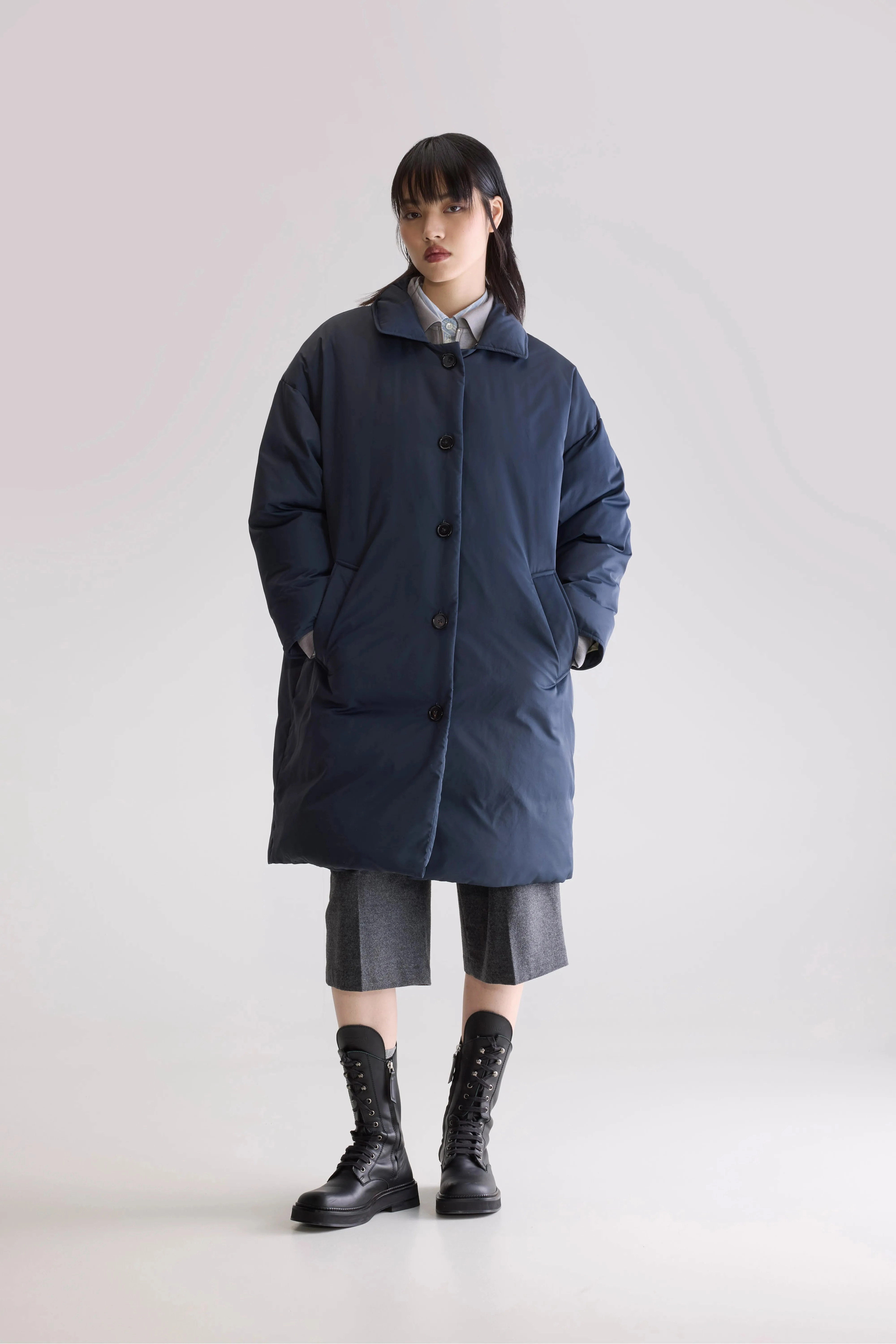 Hatha padded coat (252 / W / PARKER) Anti Pilling Finish