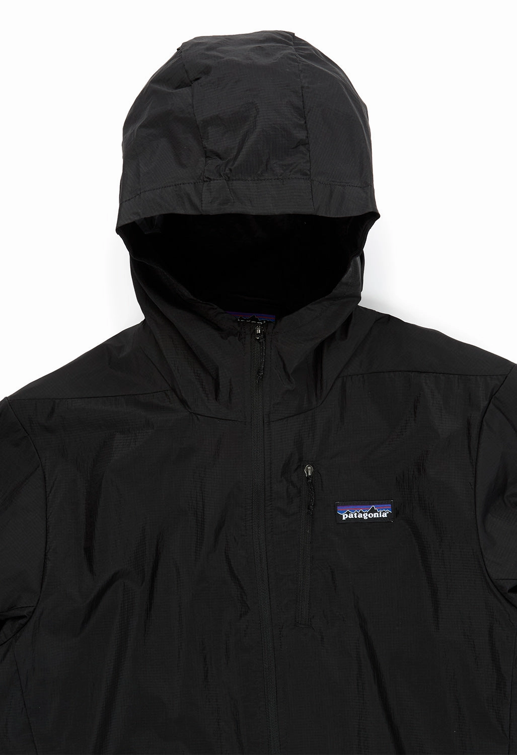 DoubleStitchSeams Odor Resistant Finish Patagonia Men's Houdini Jacket - Black