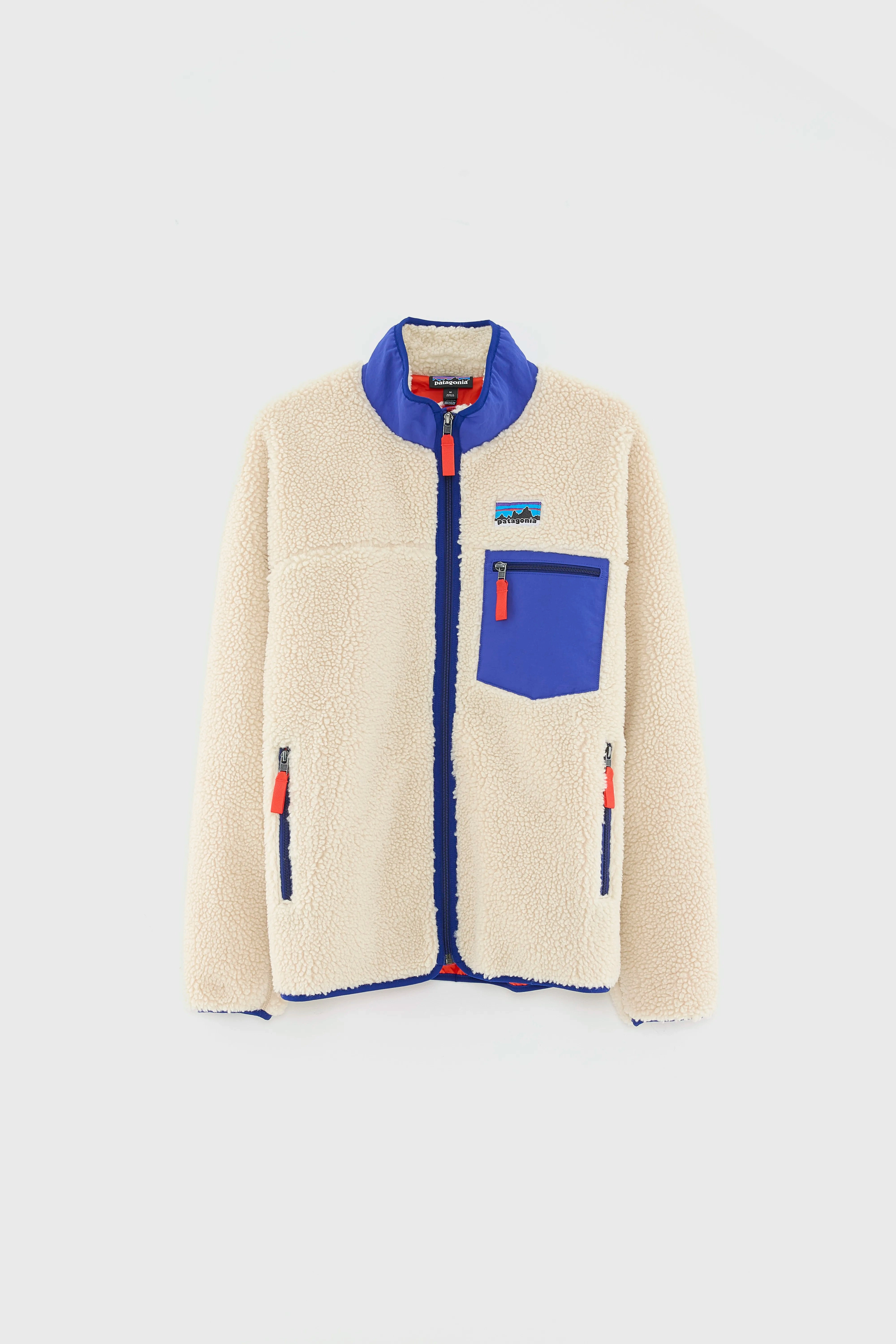 Easy Clean Material Men's Classic Retro-X Fleece Jacket  (252 / M / BEIGE)