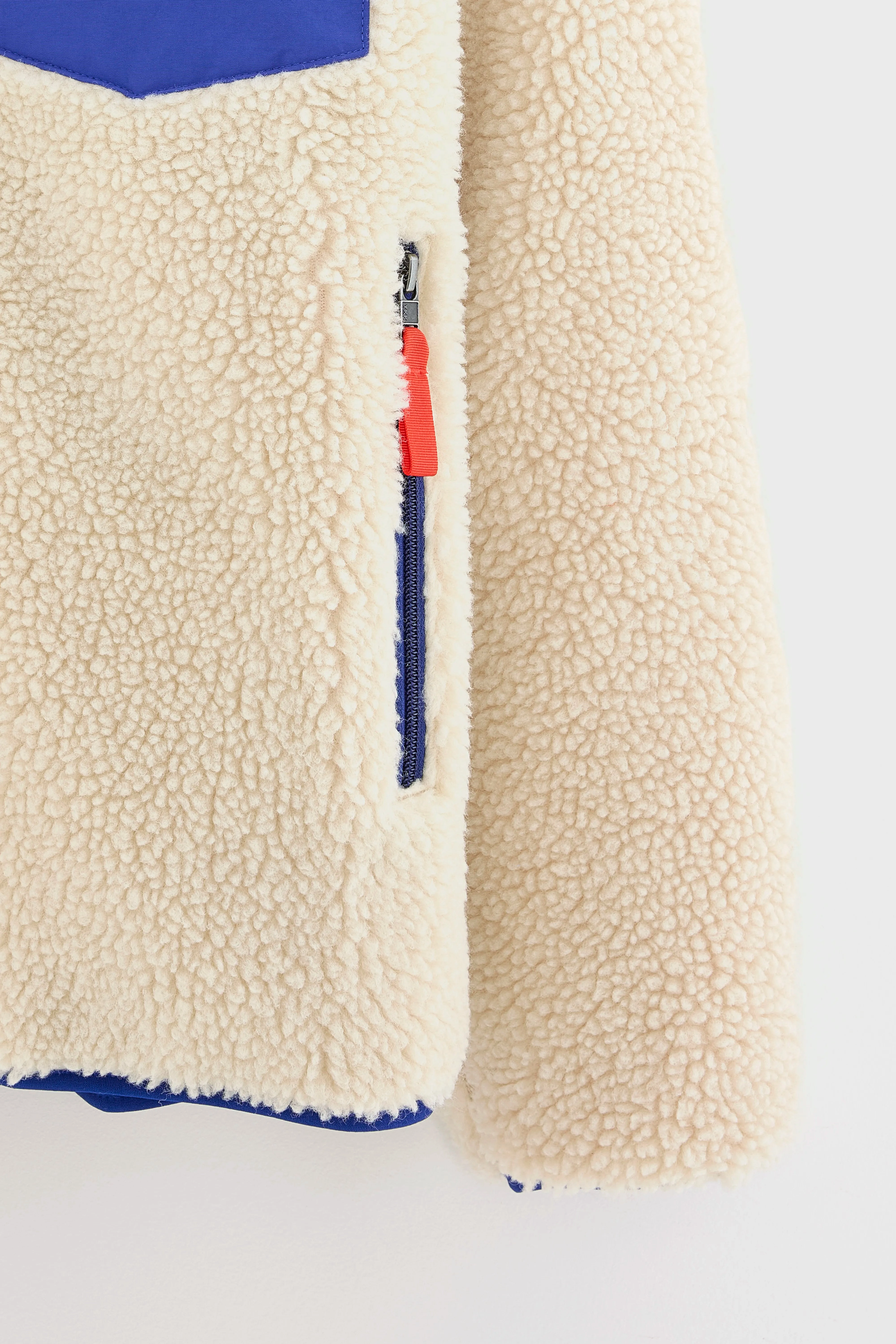Men's Classic Retro-X Fleece Jacket  (252 / M / BEIGE) AdjustableHem