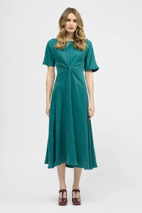Heden Midi Dress Sea Green Floor-Length Joyful Look