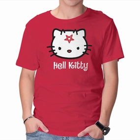 Adult sophistication Microfiber texture Hell Kitty