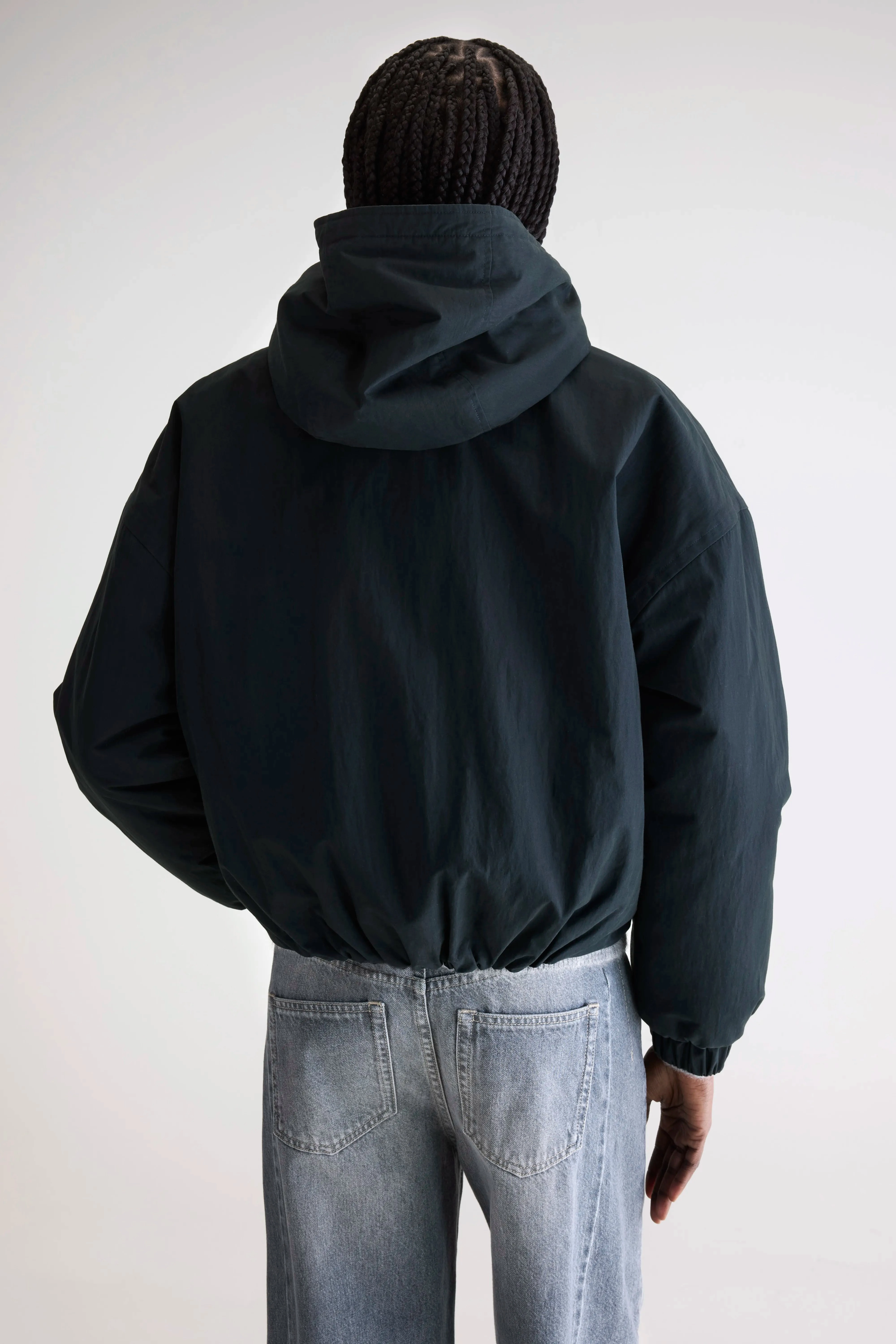 Herna cropped jacket (252 / W / BLACK BEAUTY) Bold Statement Softshell Material