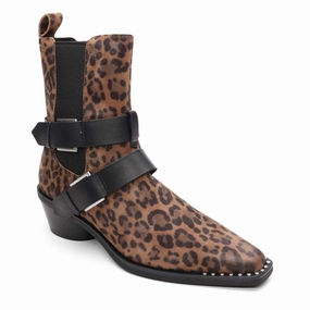 Rugged Built Functional Minimalist Heron Belted Western Bootie
