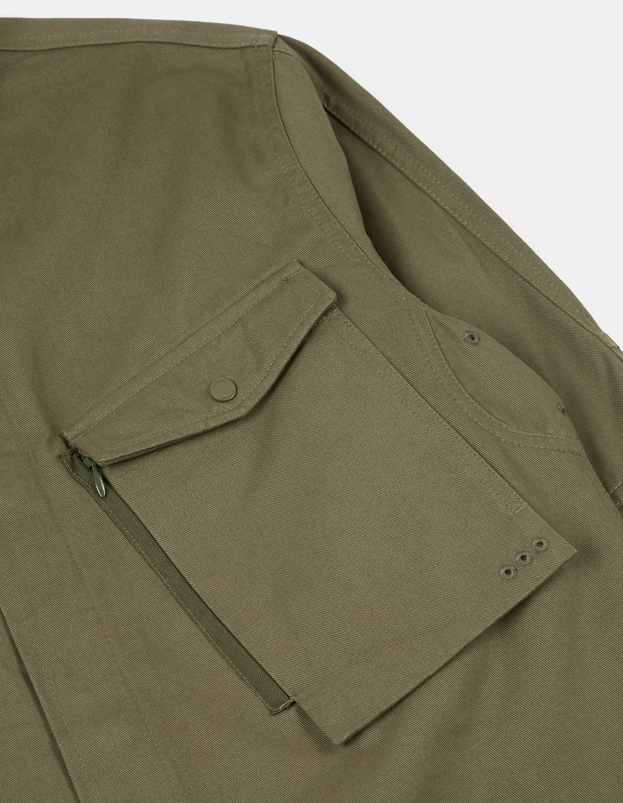 Odorless Binding Tape 7028 MILTYPE Organic Custom Shirt Olive OG-107F