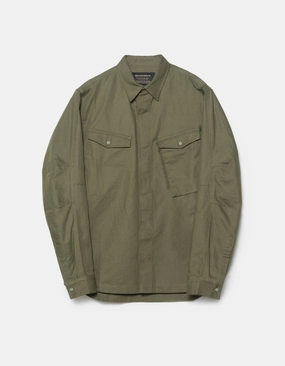 Holiday Special 7028 MILTYPE Organic Custom Shirt Olive OG-107F