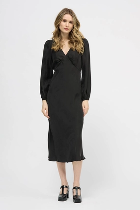 Bungaree Dress Black Soft Vibes