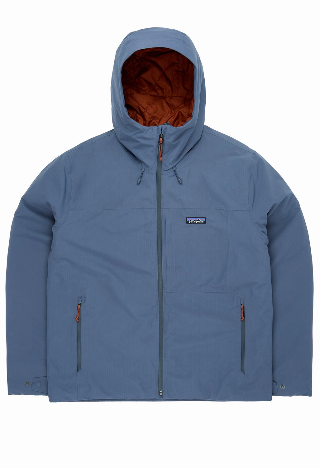 Patagonia Men's Windshadow Jacket - Smolder Blue Full Length Zipper Closure Comfort Fit