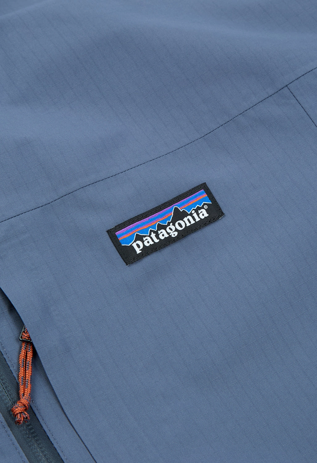 Comfort Fit Cut Patagonia Men's Windshadow Jacket - Smolder Blue
