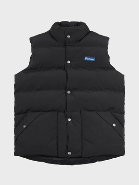 Outback Vest in Black Warmth Retention Technology Odor Resistant Fabric