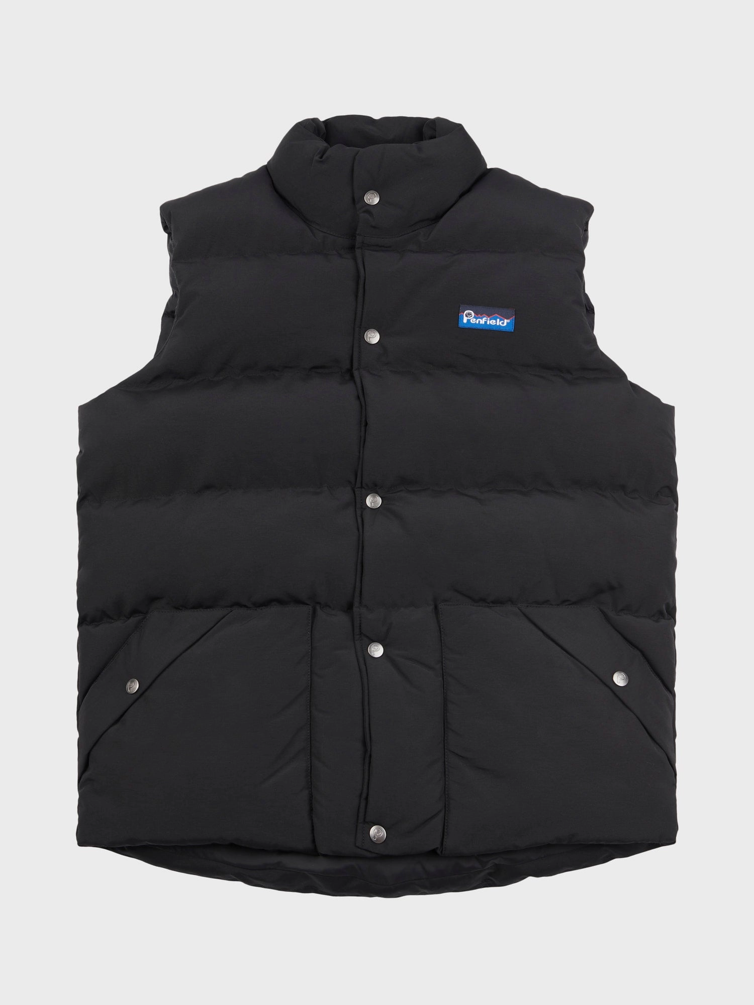 Outback Vest in Black Warmth Retention Technology Odor Resistant Fabric