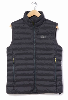Mountain Equipment SuperFlux Men's Vest - Obsidian Poly Blend Casual Style