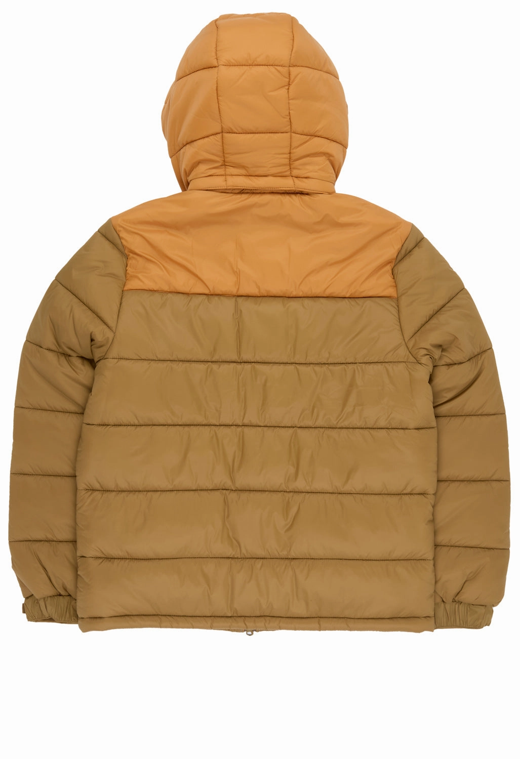 Topo Designs Men's Retro Ridge Puffer Jacket - Dark Khaki / Spice WaterRepellentExterior Weatherproof Zippers