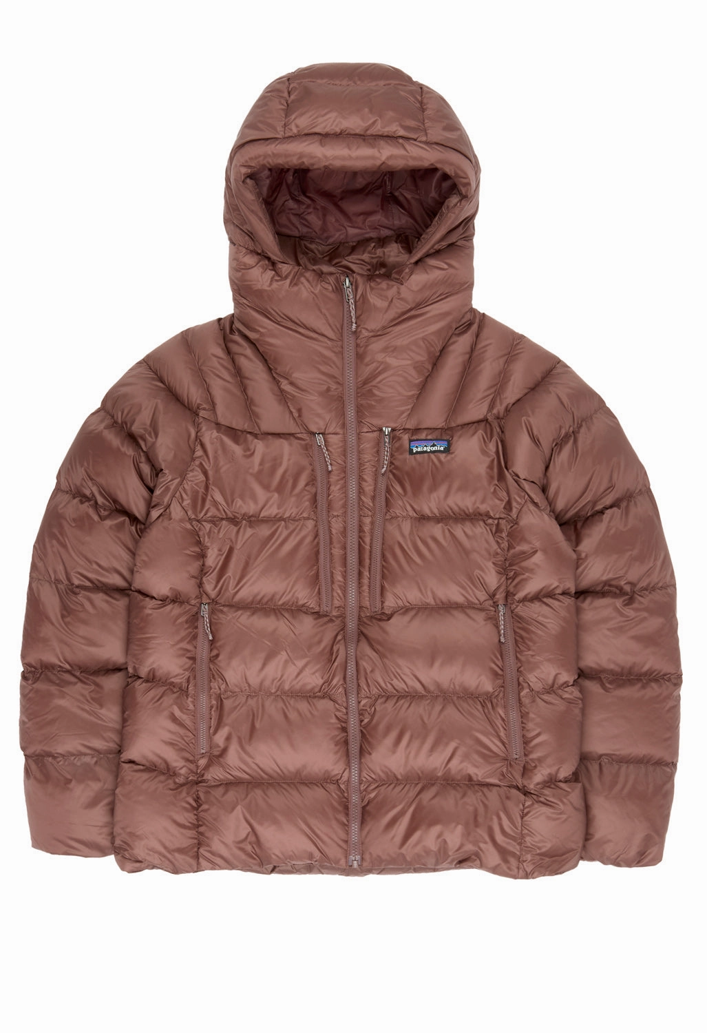 Patagonia Women's Fitz Roy Down Hoody - Dulse Mauve Quick Dry Technology