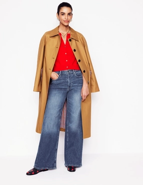 Cozy and Relaxed High Rise Wide Leg Jeans-Mid Vintage