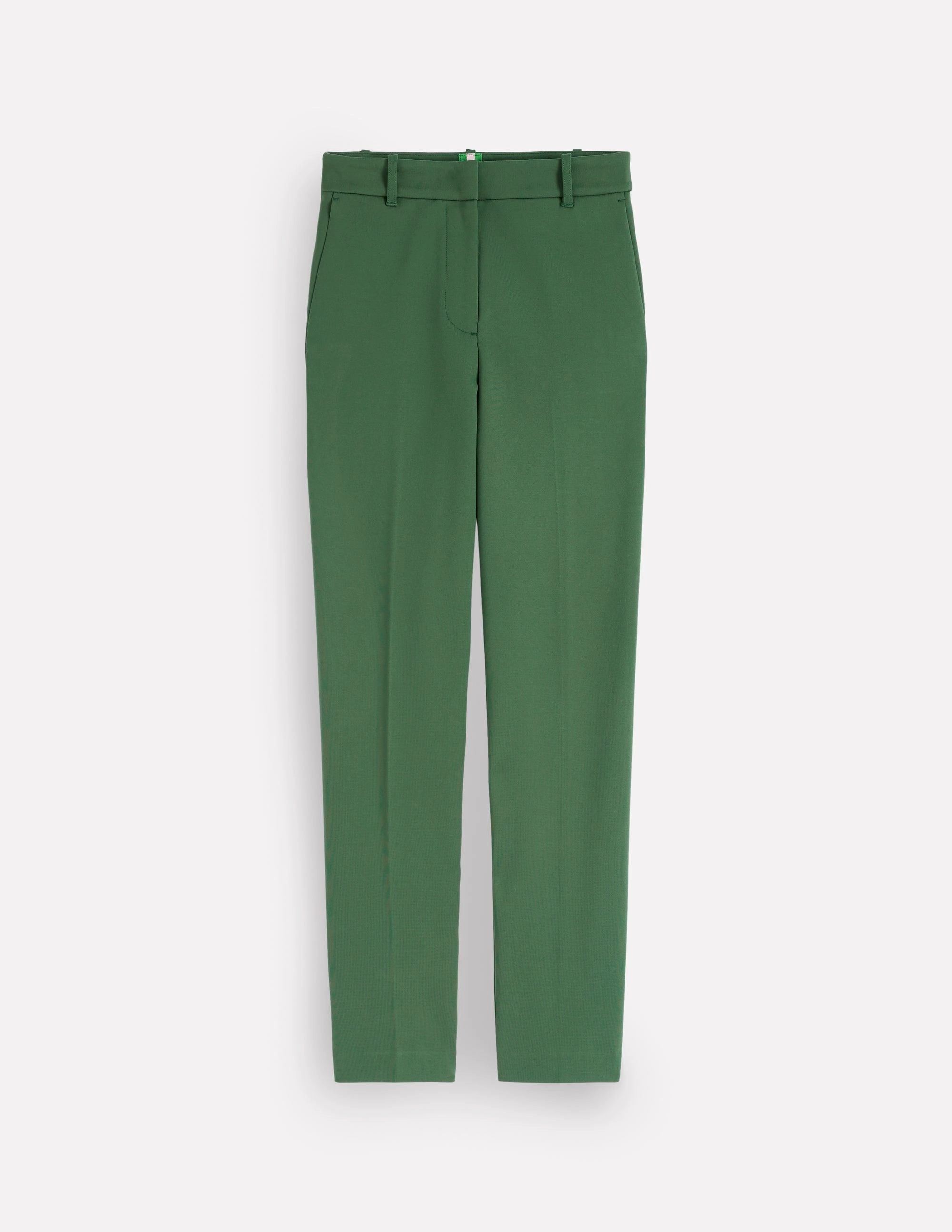 Highgate Ponte Trousers-Hunter Green Flex Fit Design