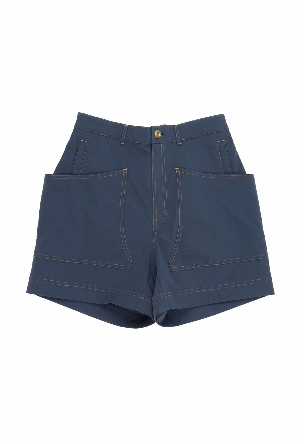 Hikerkind Women's 8 Pocket Shorts 01 - Bathyal Flexible Hemline