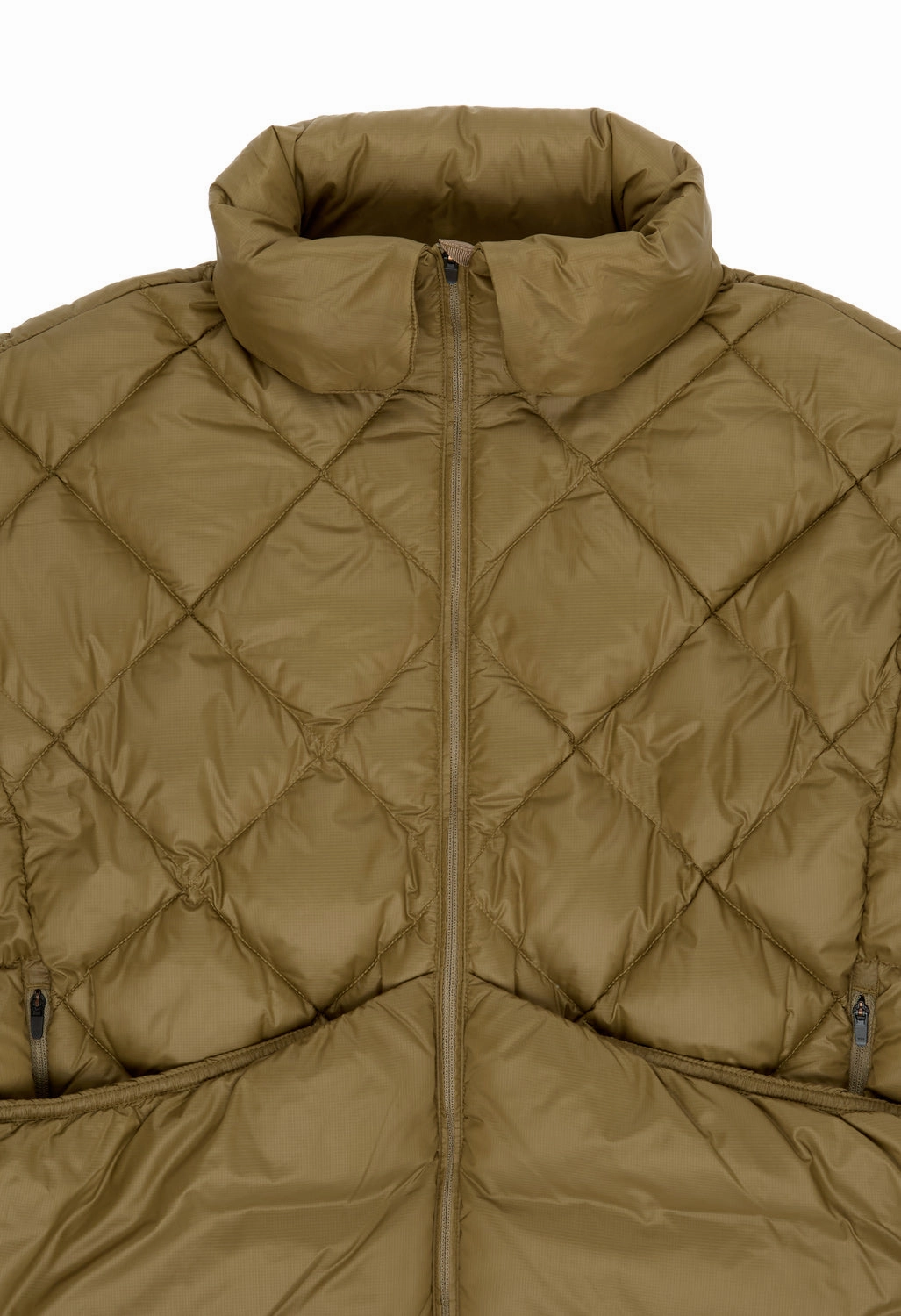 Hikerkind Women's Packable Puffer 01 - Dune Polished Look Noise Reduction Design