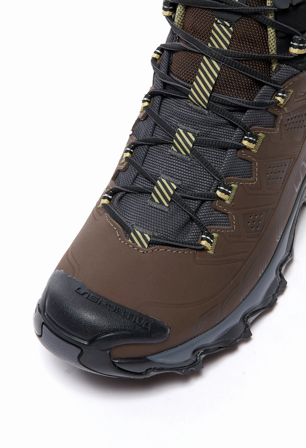 Heat Lock La Sportiva Ultra Raptor II Leather Mid GORE-TEX Men's Boots - Chocolate / Cedar