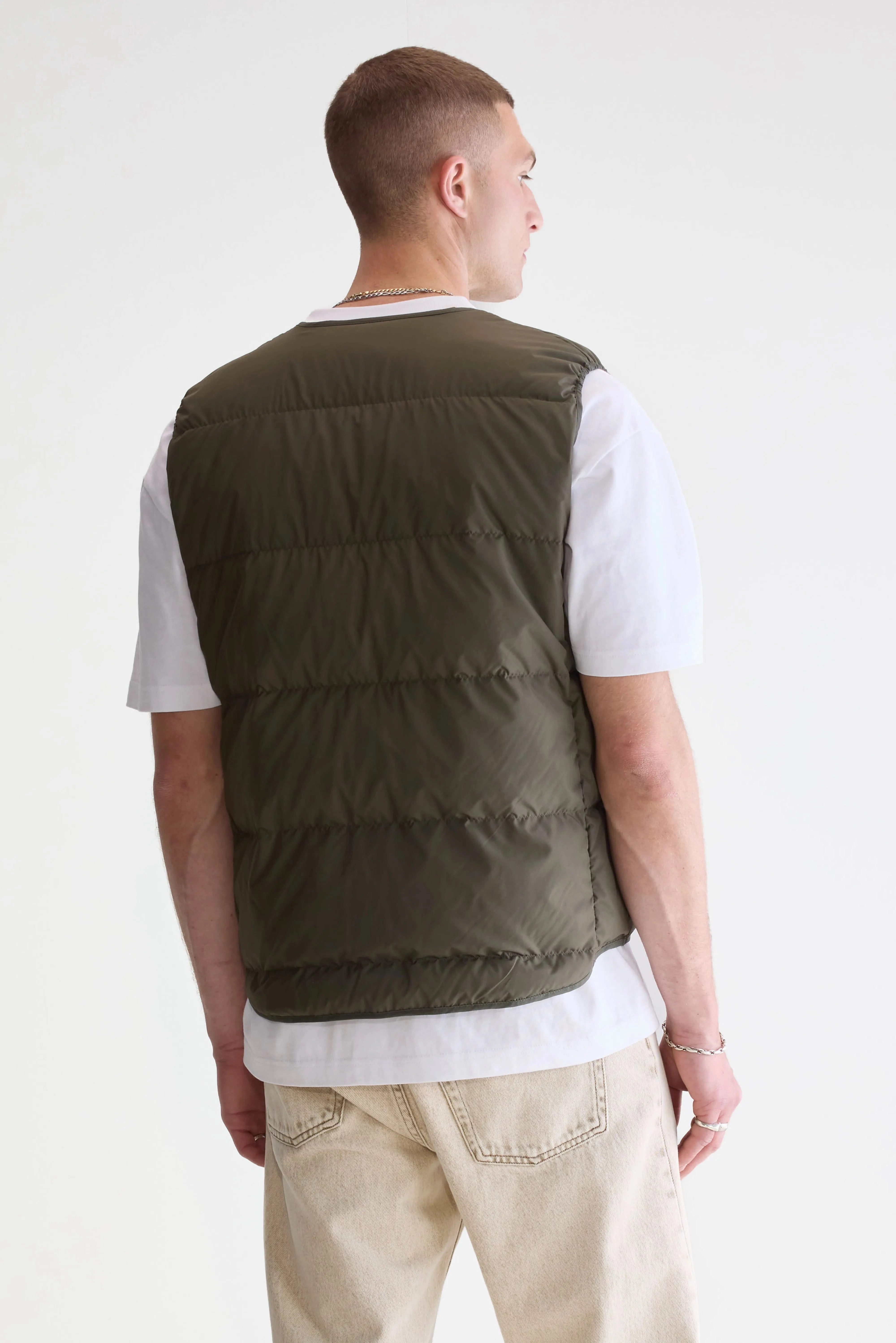 Reinforced Seams Hoch bodywarmer (251 / M / DARK OLIVE)