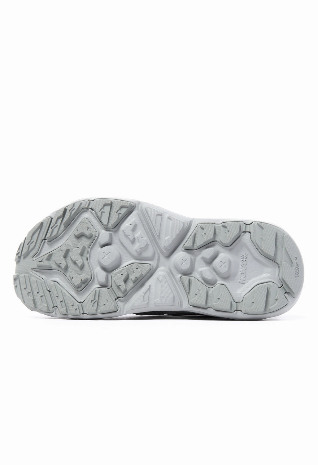 Slip Resistant Tread Design Hoka Hopara Sandals - Stellar Grey / Stellar Grey