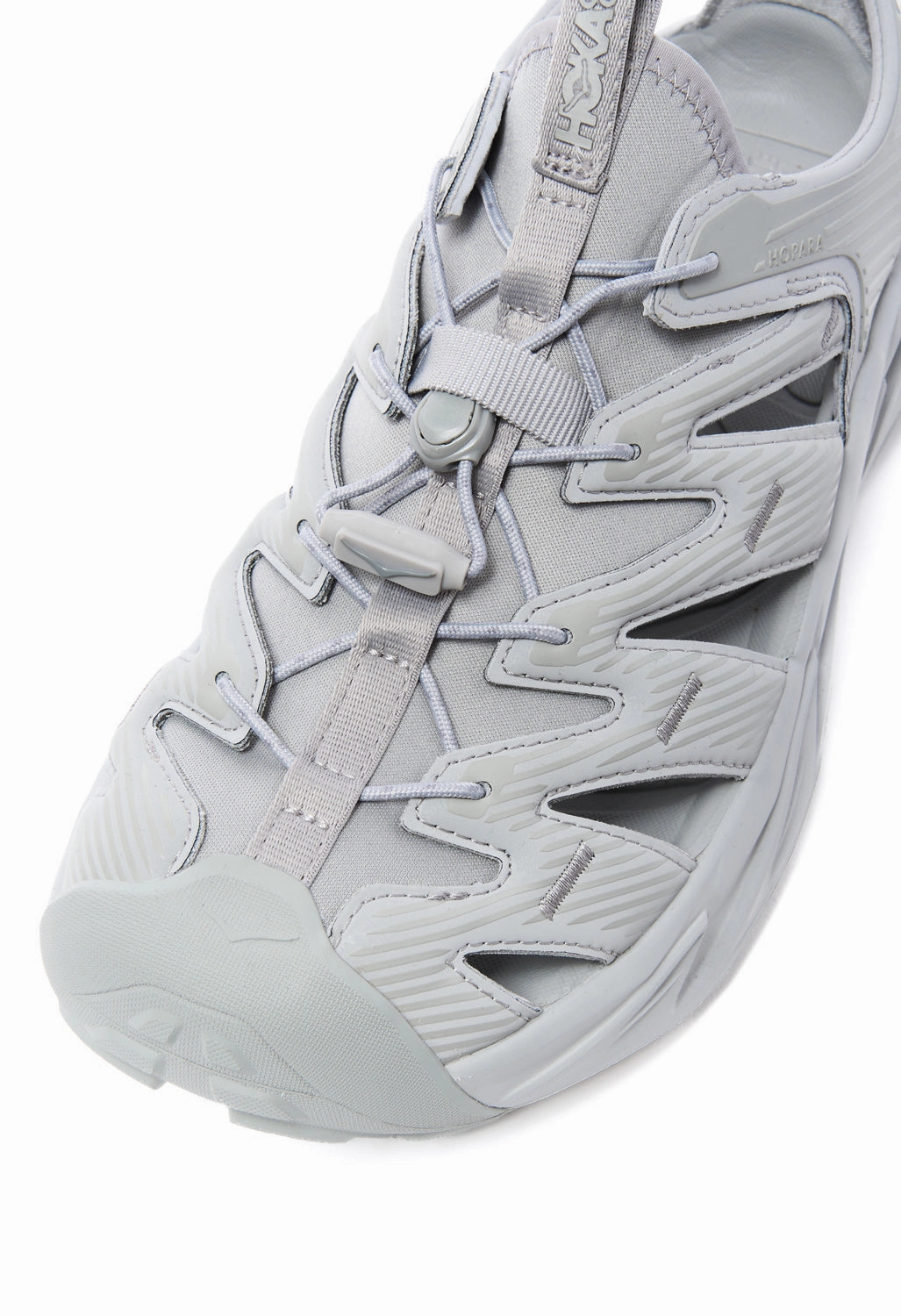 Pressure Relief Hoka Hopara Sandals - Stellar Grey / Stellar Grey