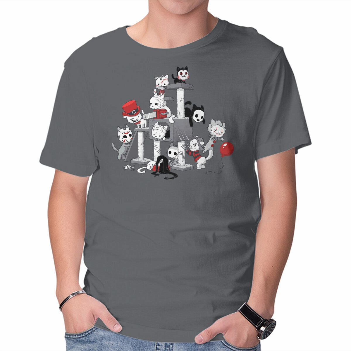 Horror Cats Breathable Waist