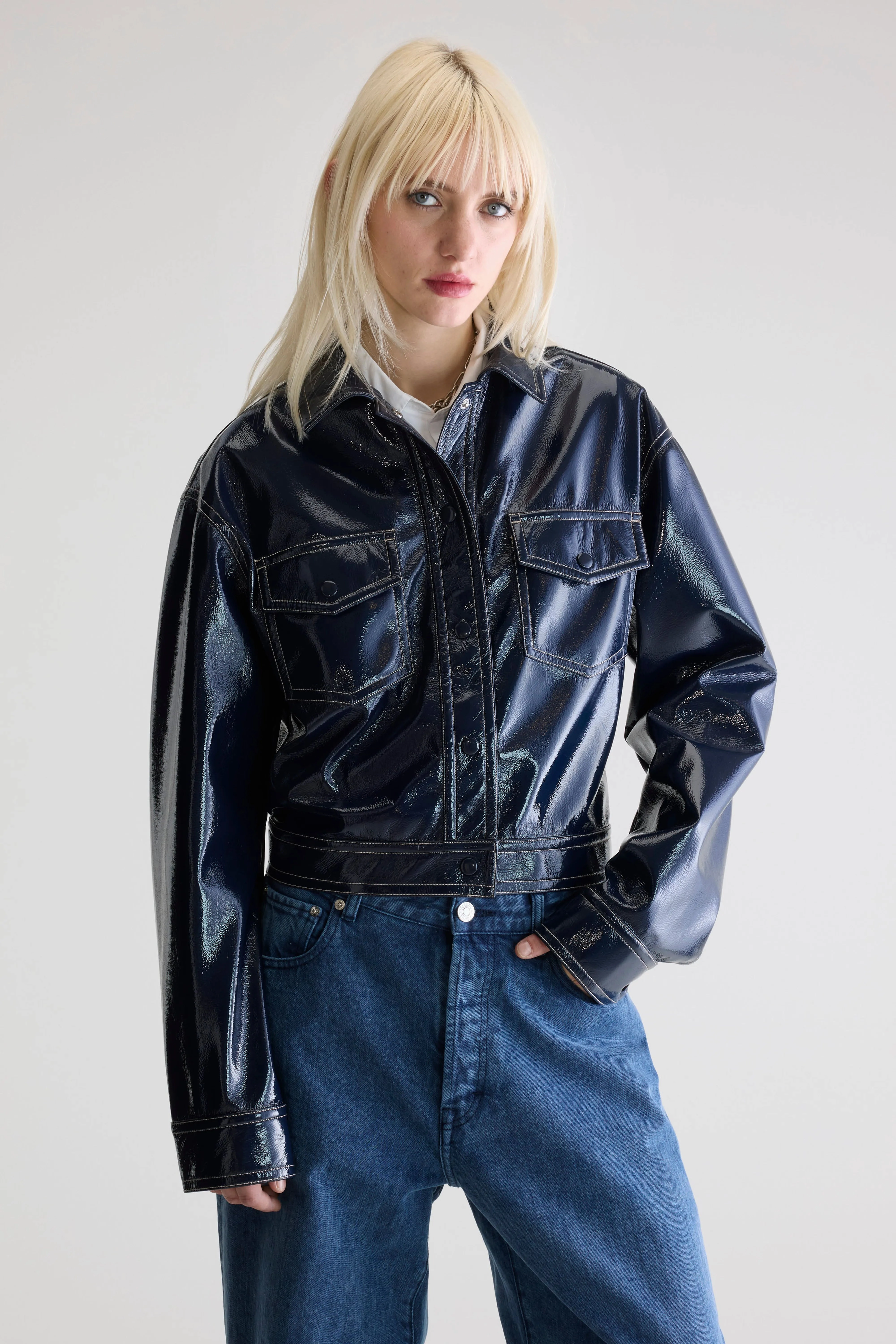 Flexible Shoulder Panels Houry relaxed jacket (252 / W / CAPTAIN)