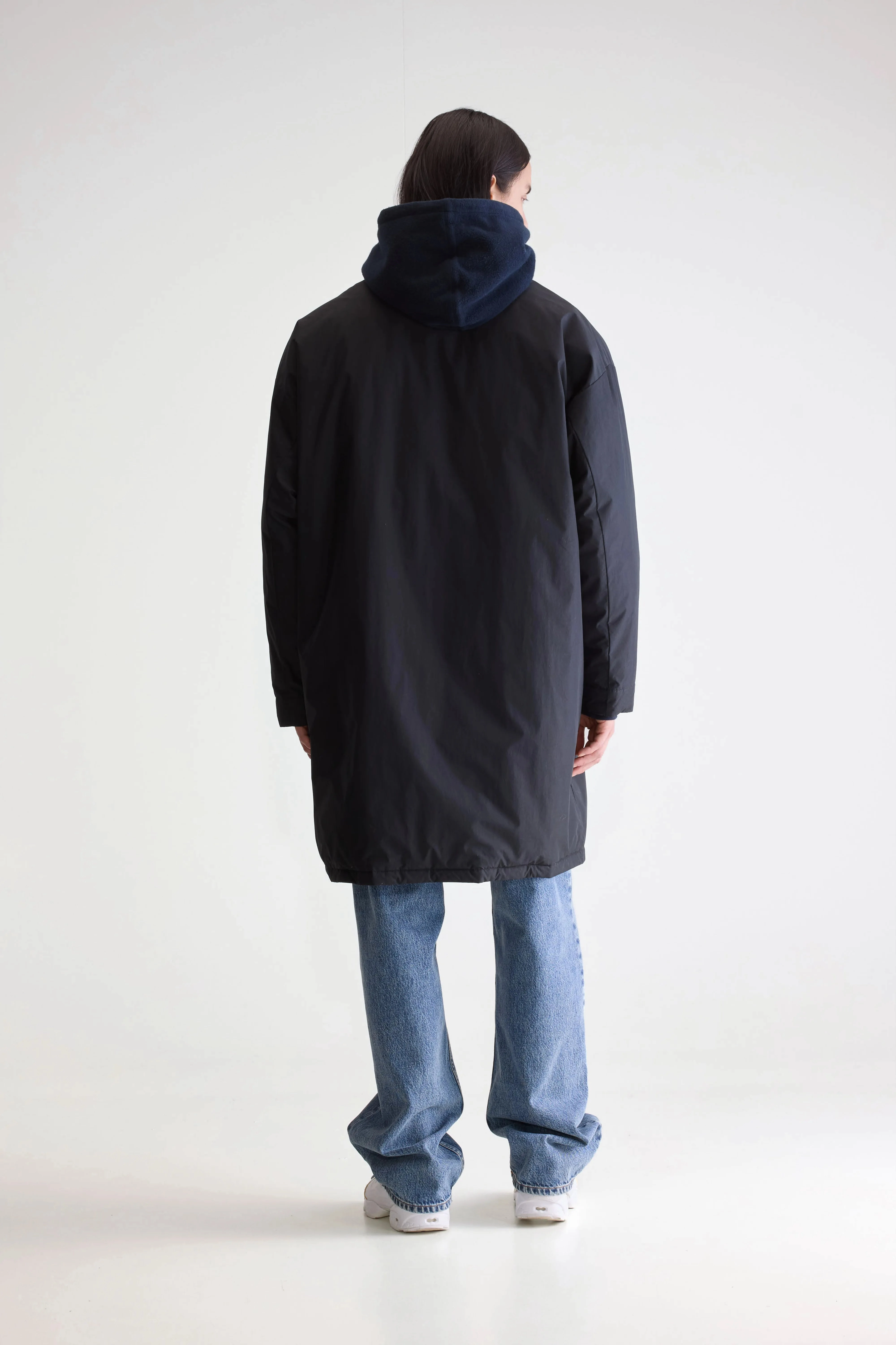 Hubby rain coat (252 / M / BLACK) Warmth Retention Hypoallergenic Interior