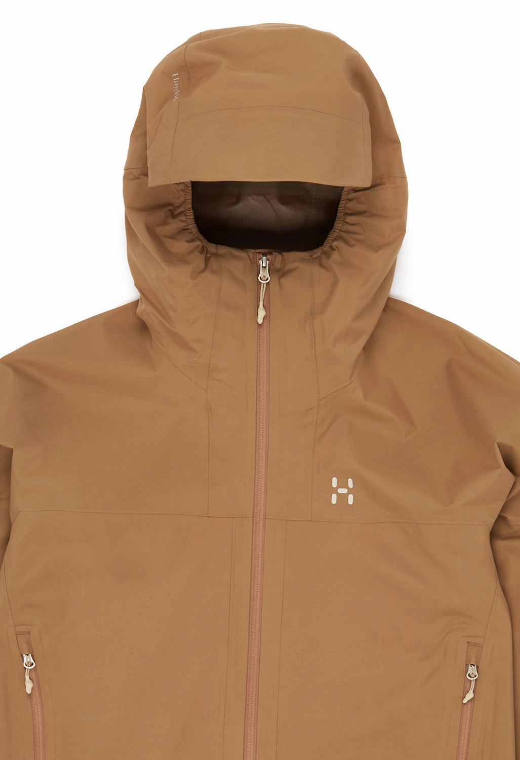 Haglofs Men's 2.5L L.I.M Airak Jacket - Oak Brown Quick Dry Fabric Waterproof Design