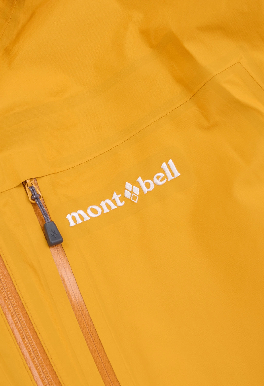 Montbell Men's Tempest Jacket - Orange Urban Hike Style Abrasion Proof Shoulders