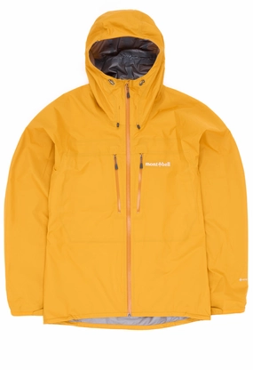Montbell Men's Tempest Jacket - Orange Roll Up Hood