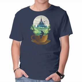 cotton material Anti Pilling Fabric Hyrule Coffee