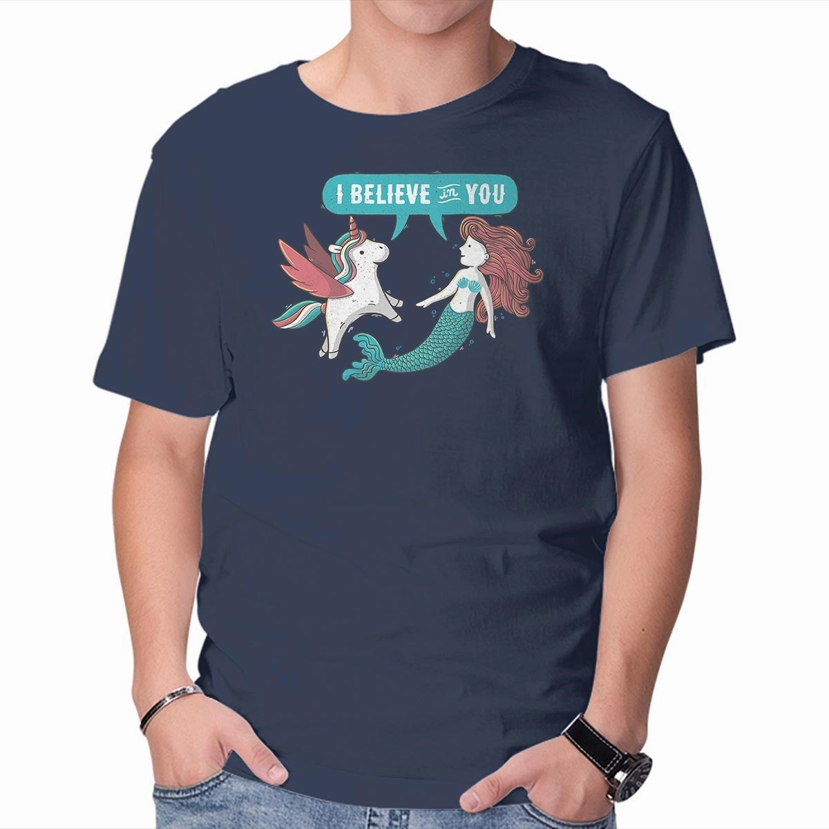 Relaxed Wear Perfect Style I Believe In You