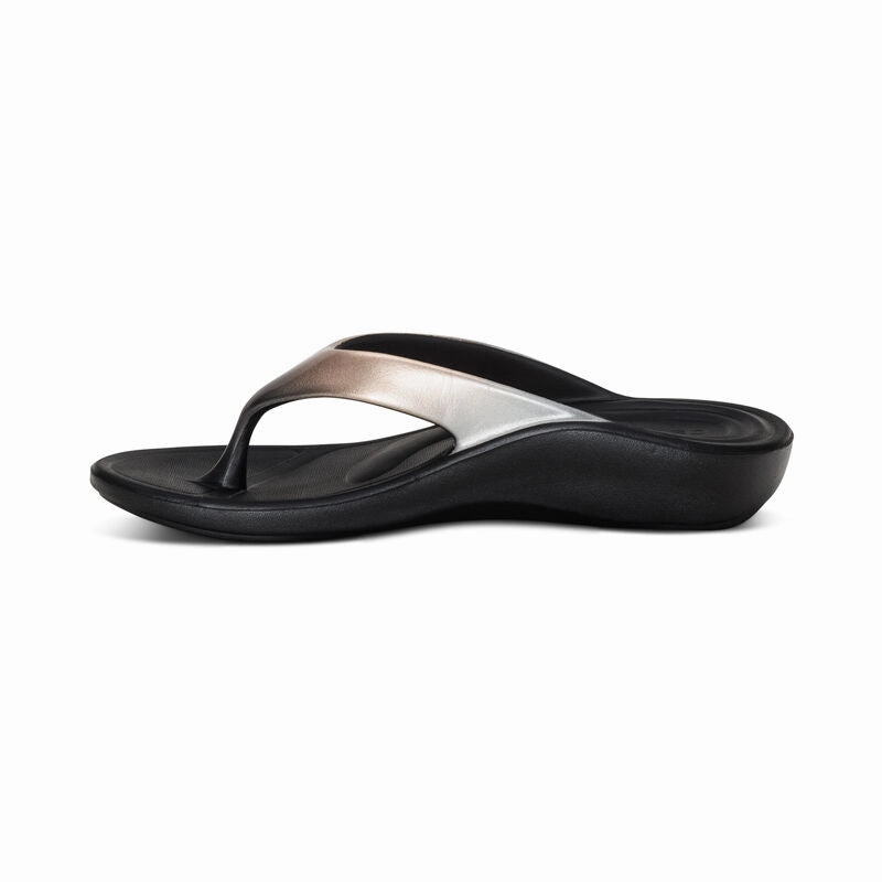WOMEN'S MAUI ORTHOTIC FLIPS Fashionable Outdoor Footwear Adaptive Contour Support