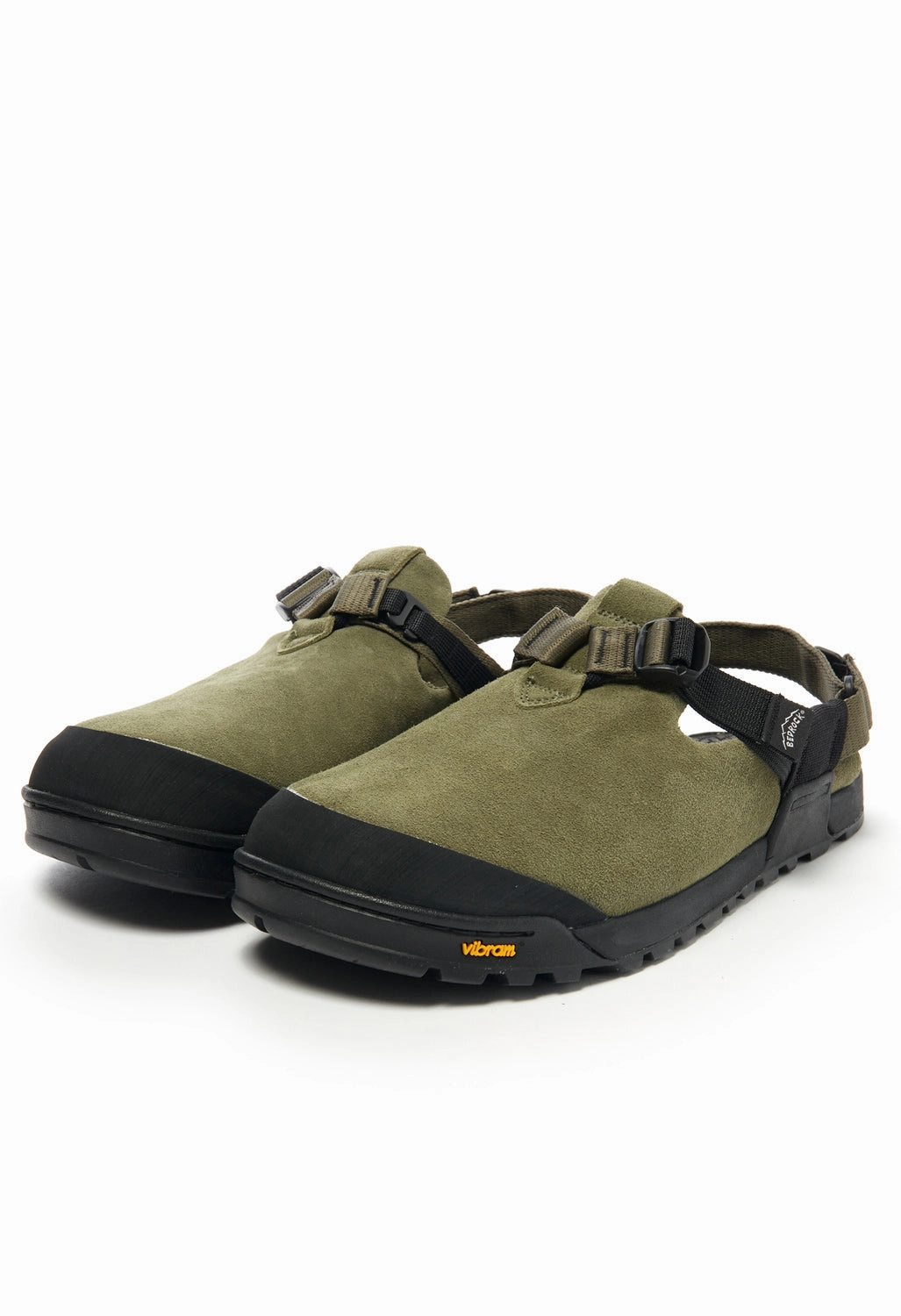 Casual Style Comfort Sandals Bedrock Sandals Mountain Clog - Sagebrush Suede