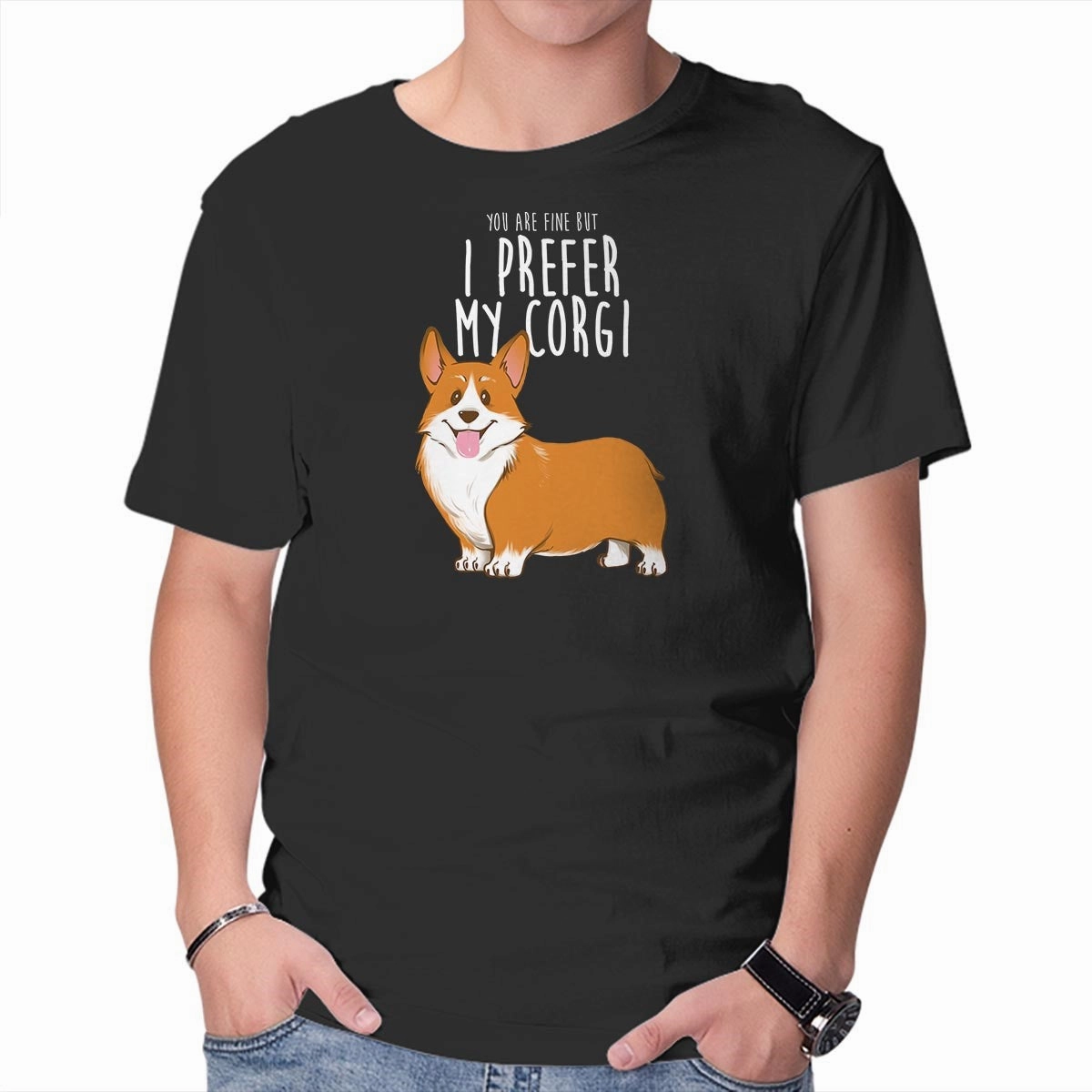 I Prefer My Corgi Essential Casual Streetwear Style