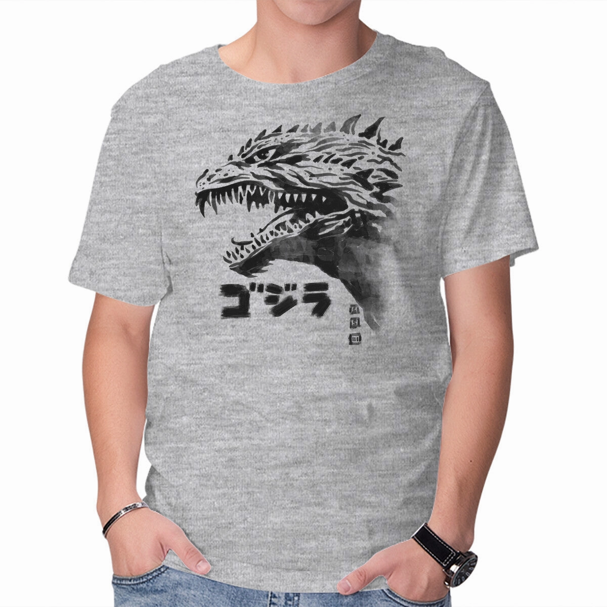 Inked Gojira elastic waistband EcoFriendly Dye