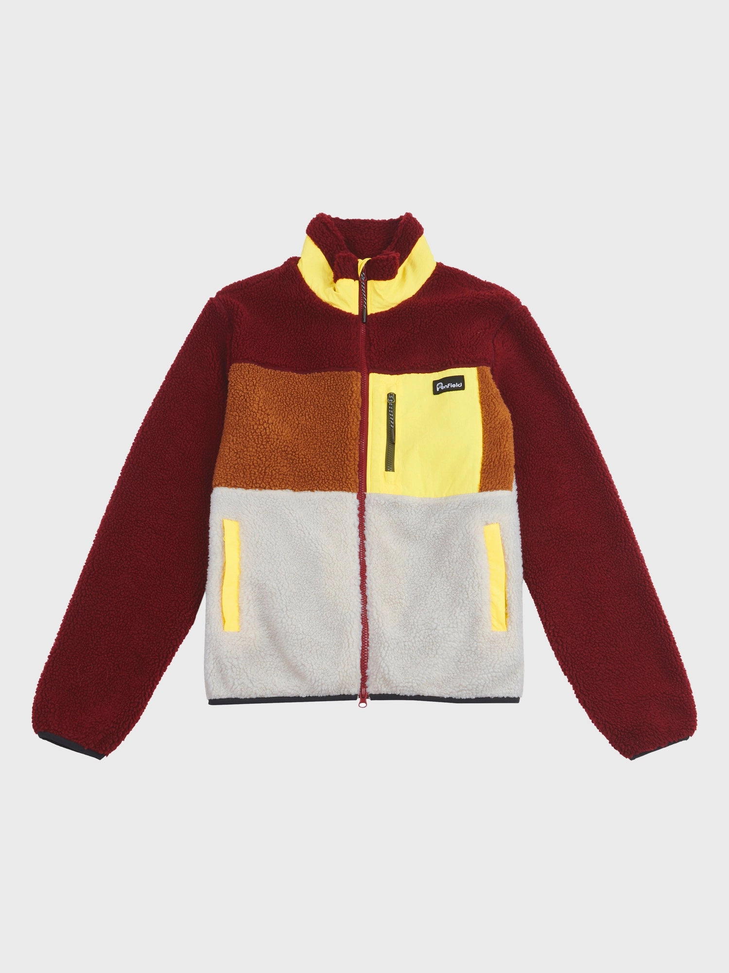 Comfortable lining Mattawa Fleece Jacket in Zinfandel