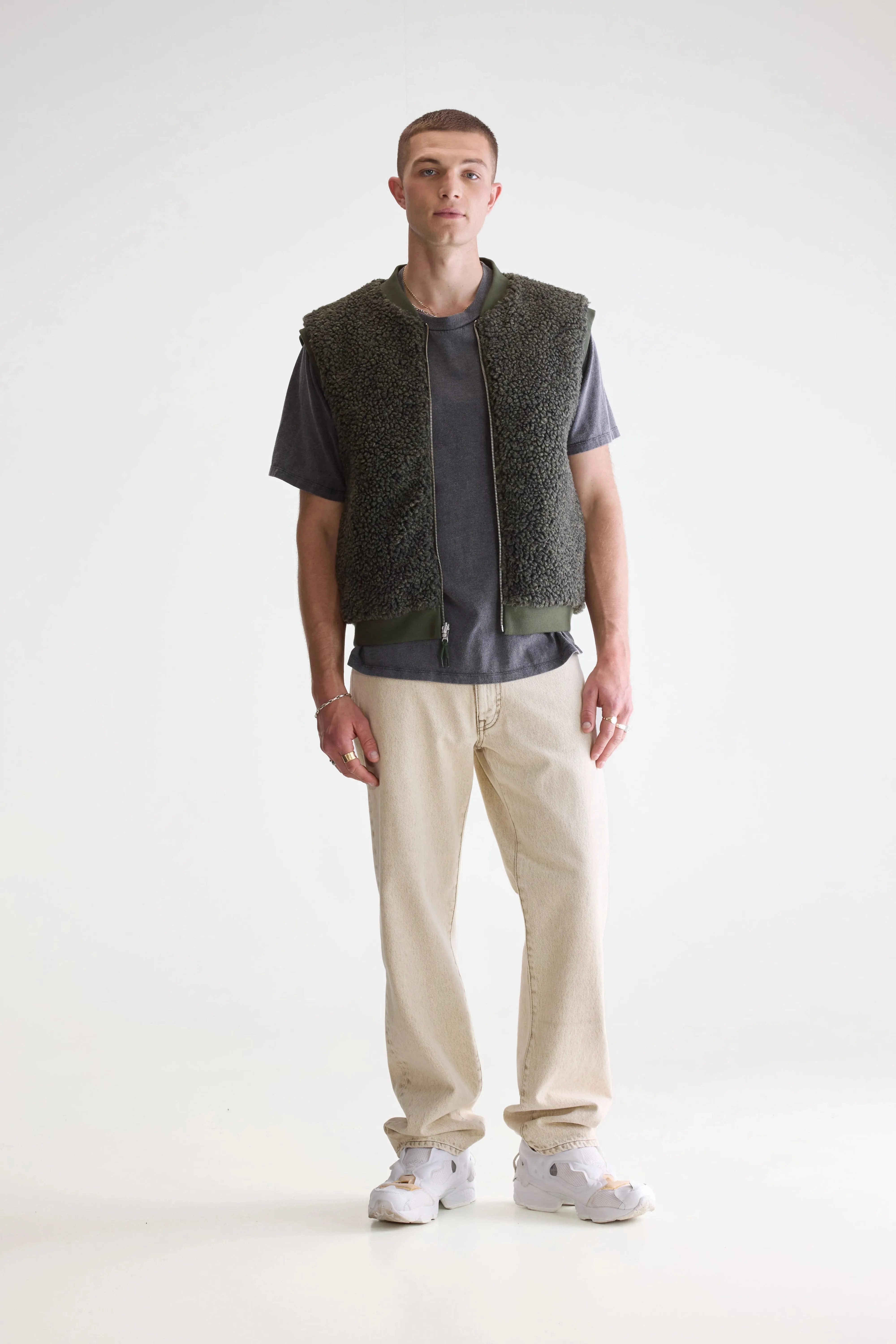 Flexible Hem Adjustment VentilatedBackPanel Jocko bodywarmer (252 / M / DARK OLIVE)