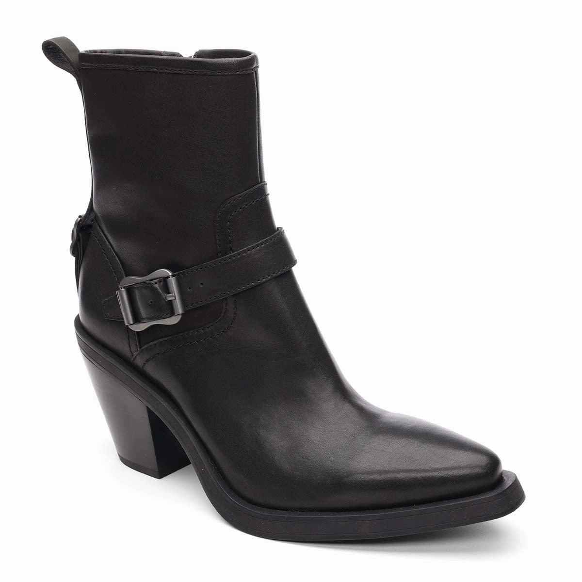 Sand Shade Joy Western Buckle Bootie