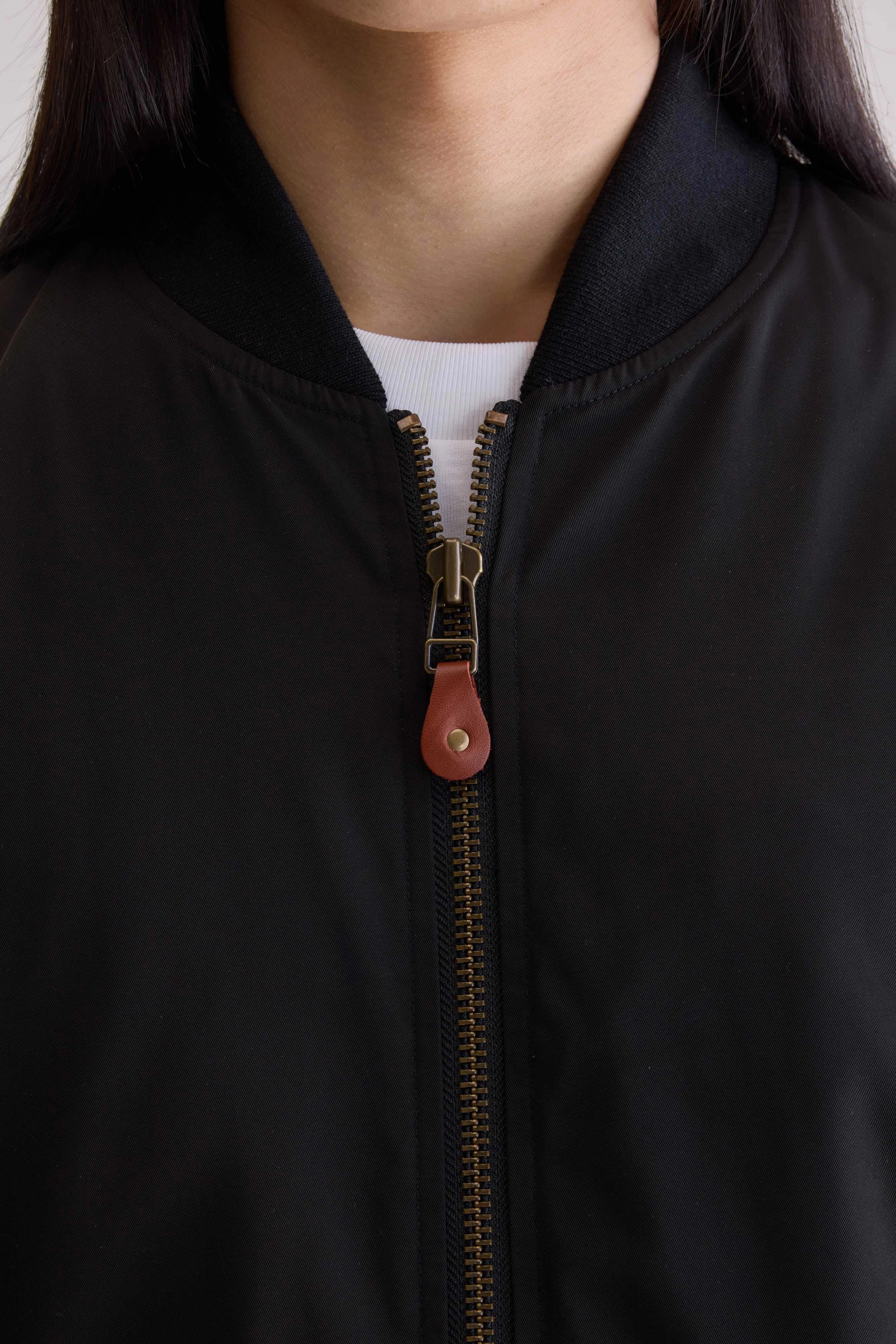 Jumper bomber jacket (252 / M / BLACK) MultiAngleVentilation Seam Sealed