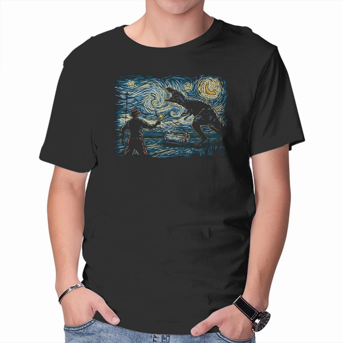 Long Sleeve Jurassic Night