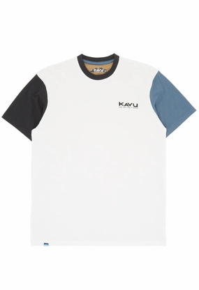 KAVU Men's Klear Above Etch Art Tee - Stay Array Adjustable Hem Pilling Resistant Finish