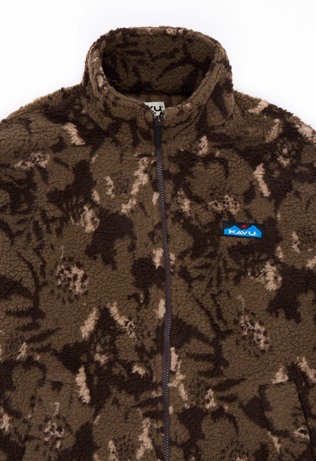 Modern City Outfit KAVU Women's Loven Fleece Jacket - Earth Bloom