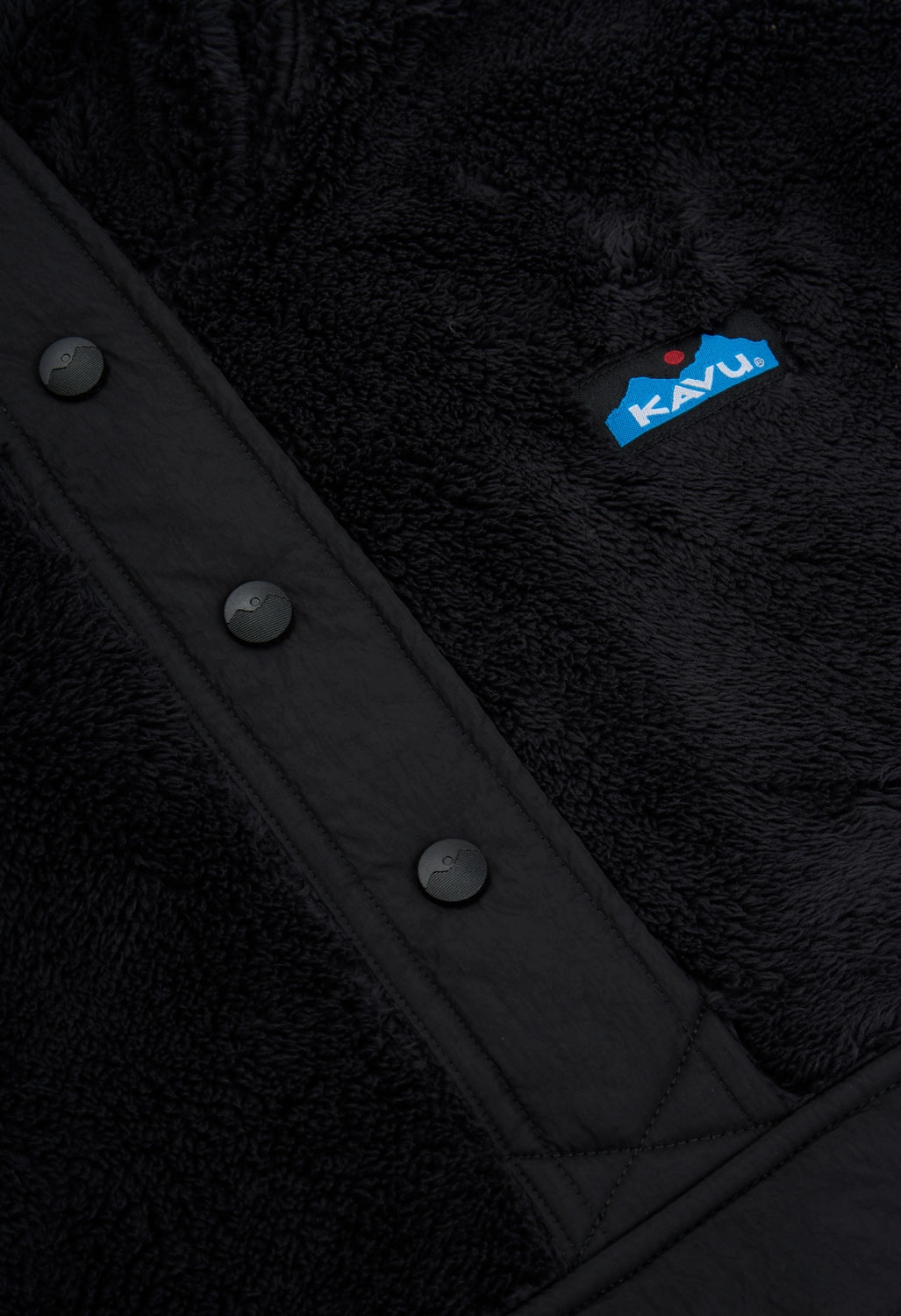 Thick Fabric KAVU Women's Moon Ridge Fleece - Shadow Block