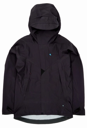 Tailored Cut Style EcoFriendly Water Repellency Klattermusen Men's Asynja Jacket - Raven