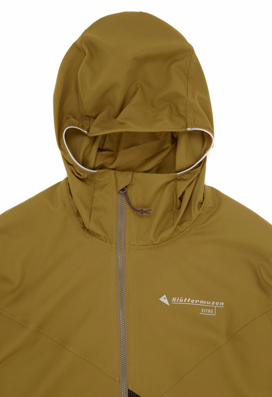Klattermusen Men's Eitre Zip Hood Jacket - Juniper Green StretchableMaterial