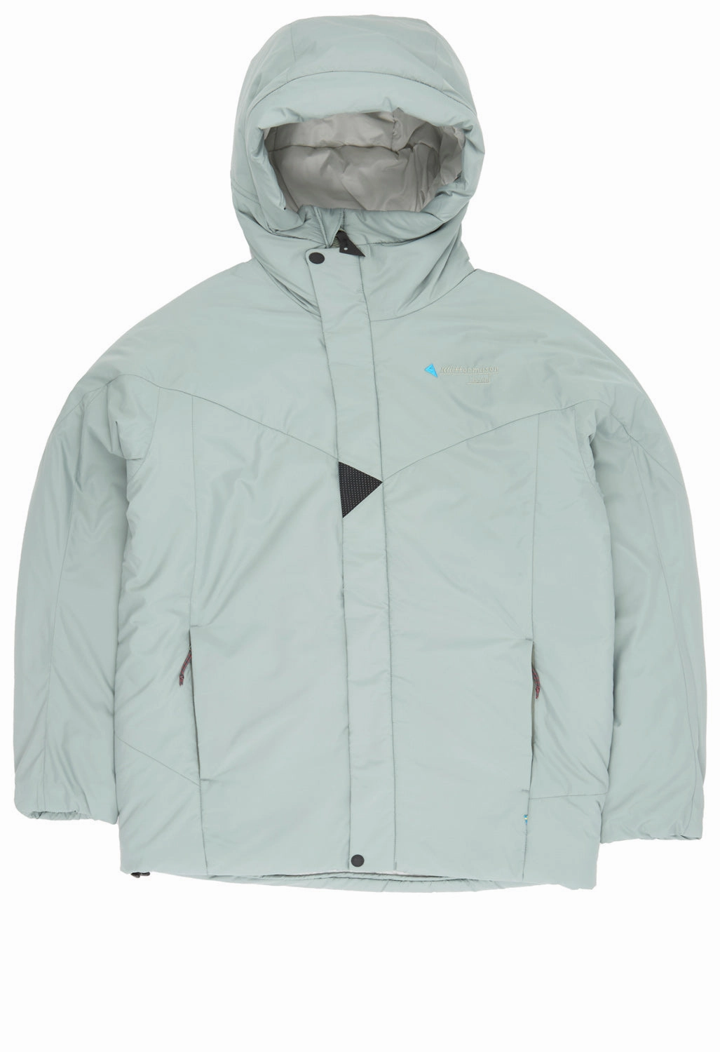 Layered Cuff System Ripstop Fabric Technology Klattermusen Men's L?dyn Hood Jacket - Faded Green
