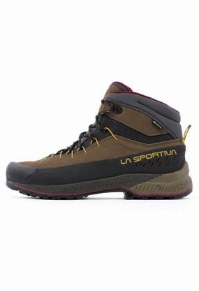 Cozy Interior Heavy Terrain La Sportiva Men's TX4 Evo Mid GORE-TEX Boots - Mocha / Savana